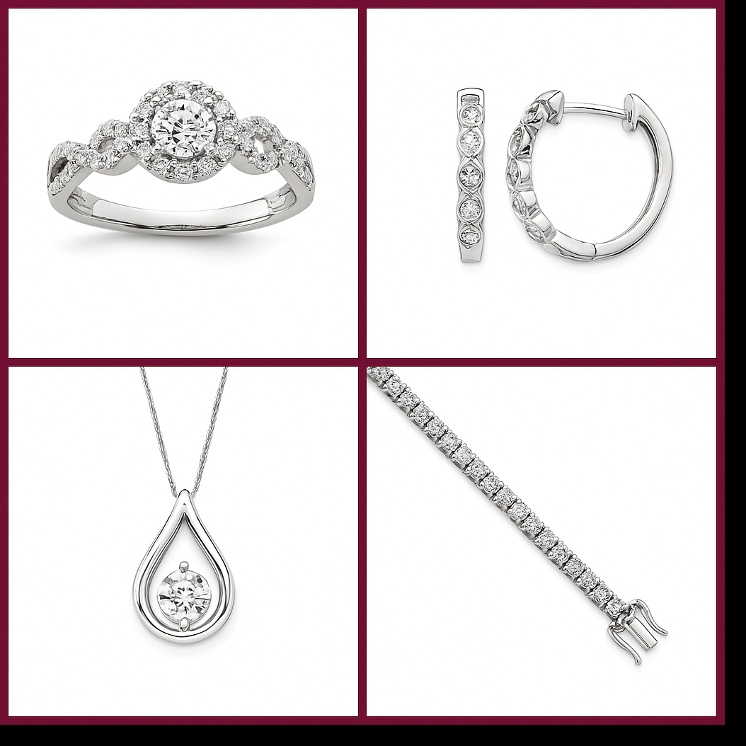 Lab Grown Diamonds - White Gold - view all