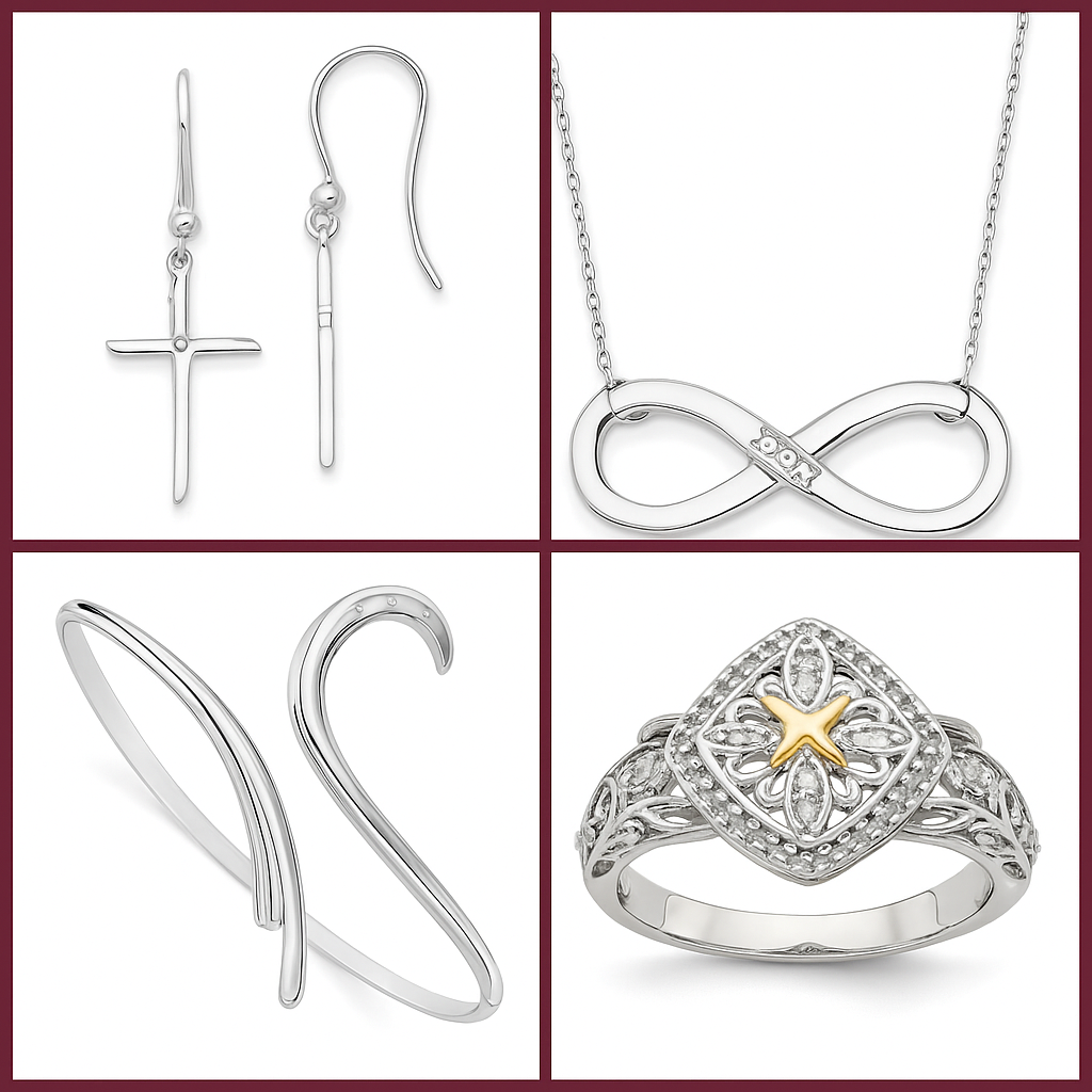 Sterling Silver & Diamonds - view all