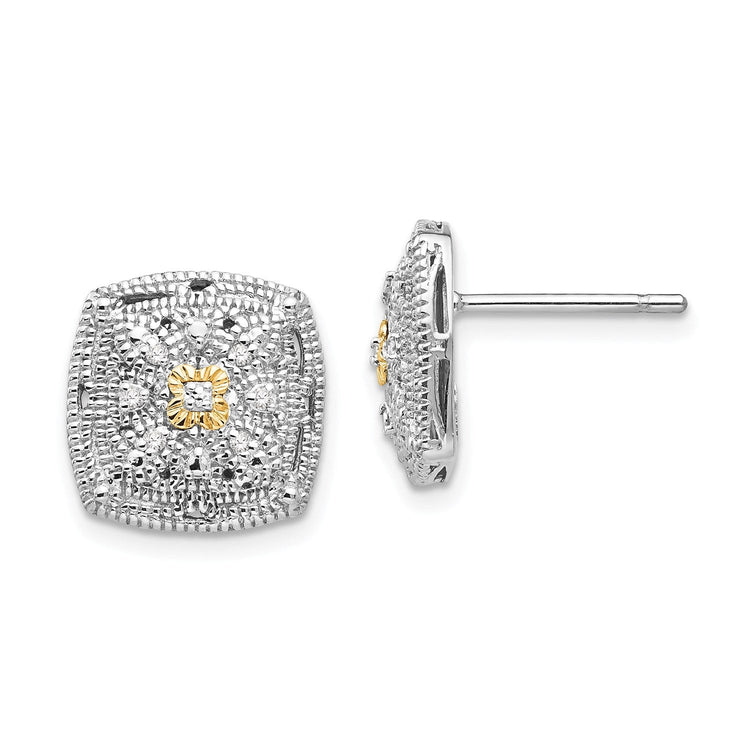 Natural Diamond Earrings