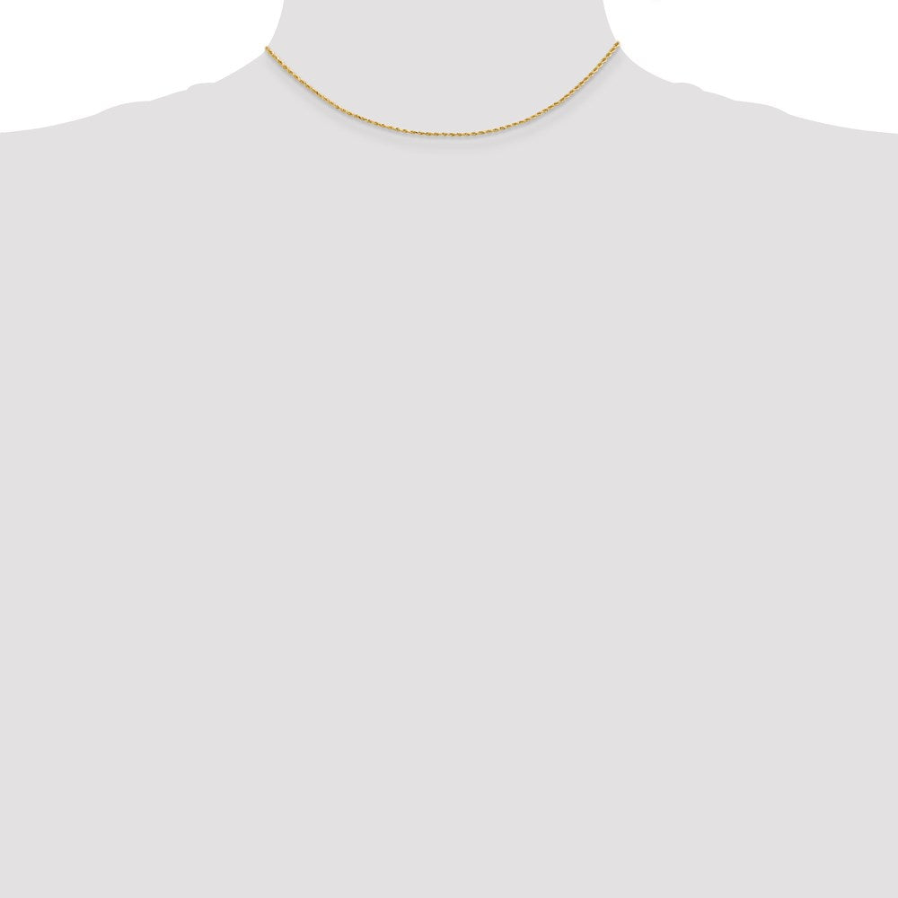 GC 14K Gold 1.5mm Diamond-cut Rope with Lobster Clasp Chain (VARIOUS)