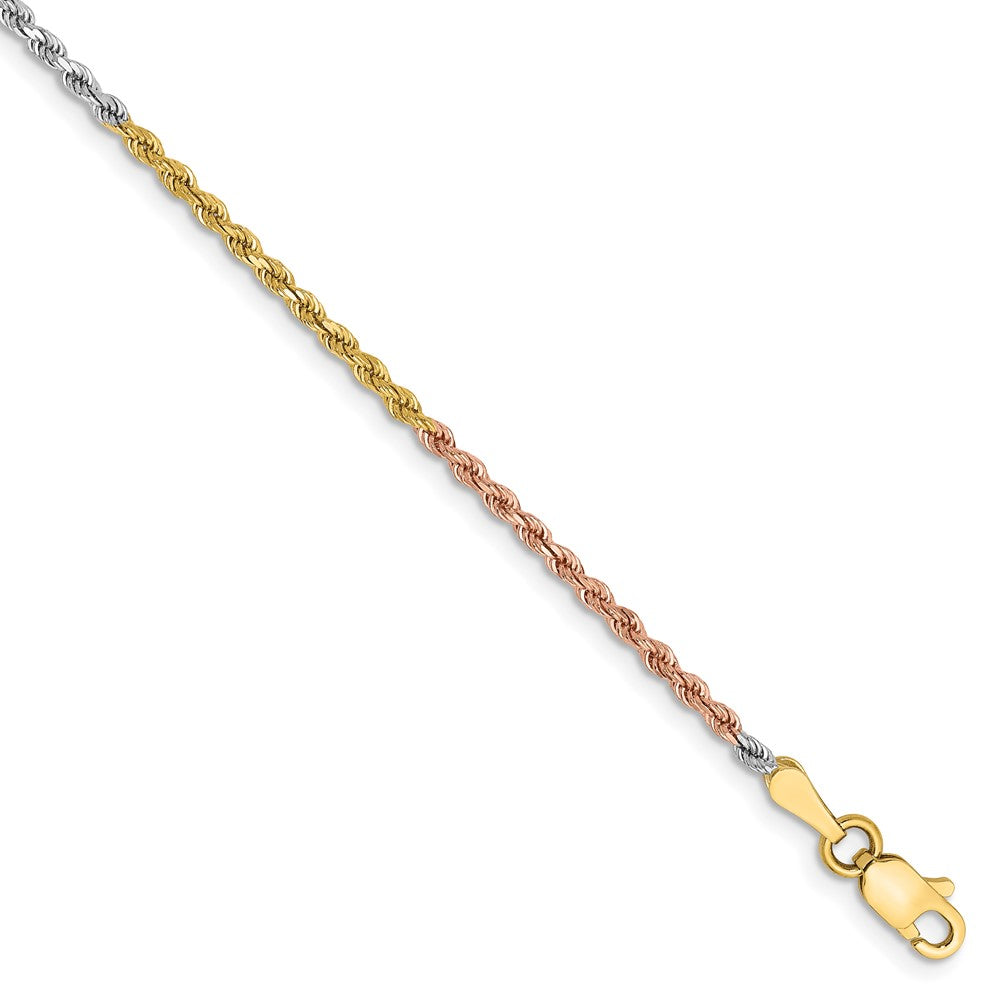 10k Tri-Color 1.75mm D/C Rope Chain