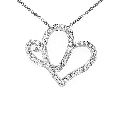 Moissanite Chain and Pendant