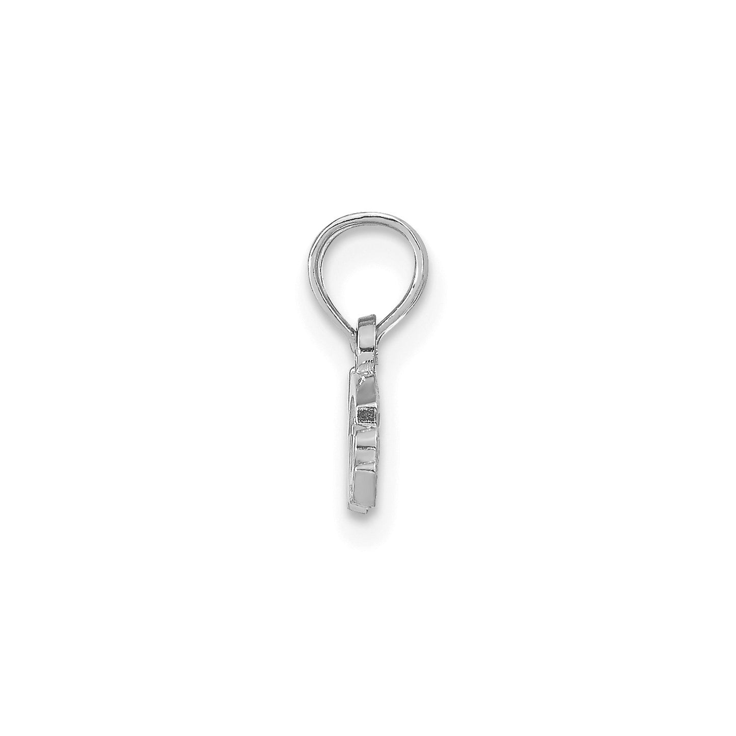GP 14K White Gold Nurse Pendant