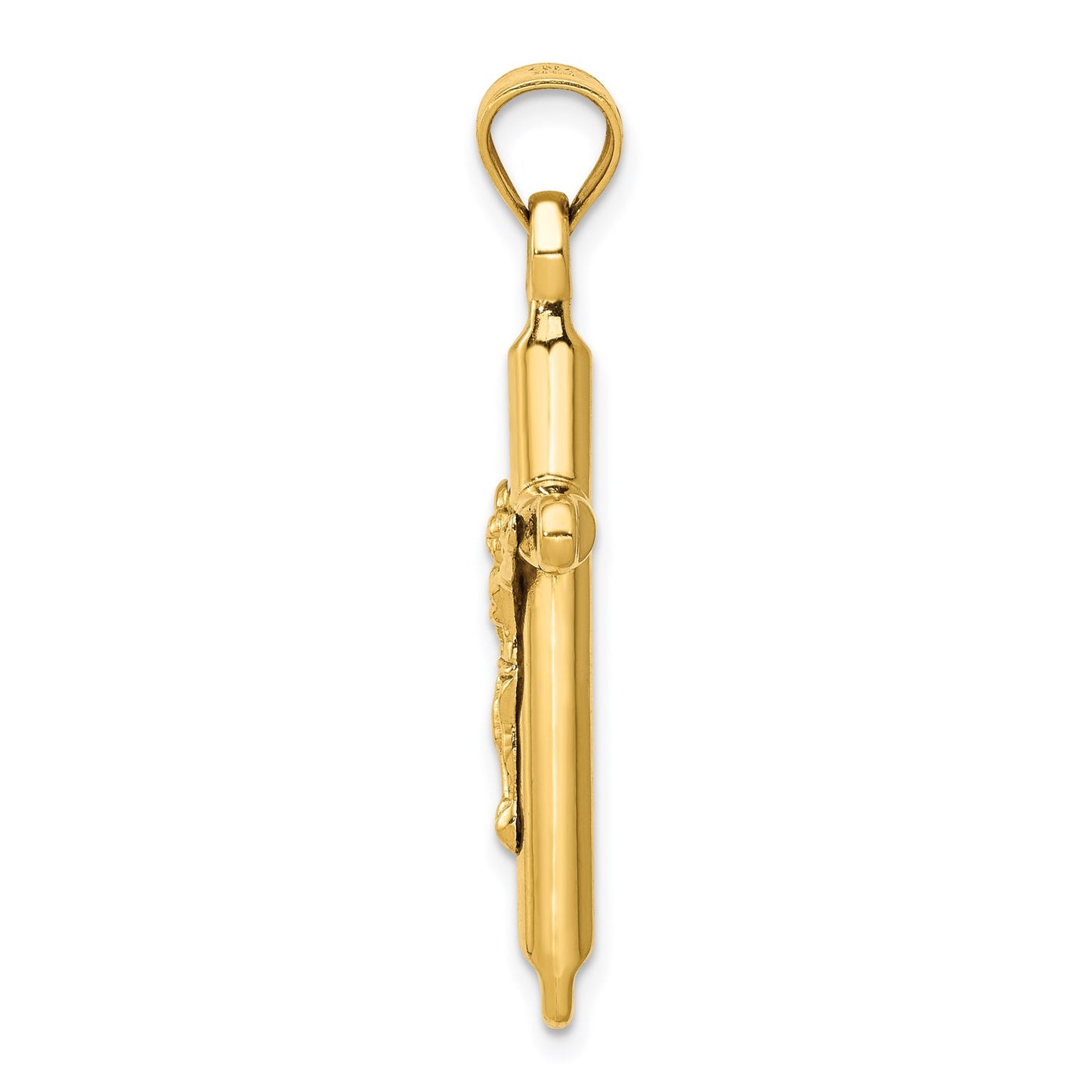 GP 14k Hollow Crucifix Pendant