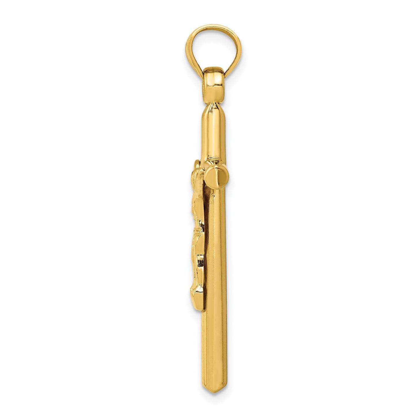 GP 14k Hollow Crucifix Pendant