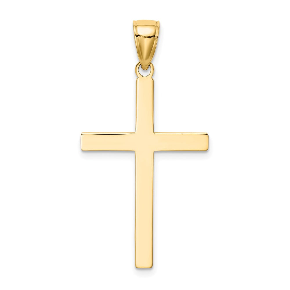 GP 14K Solid Reversible Latin Cross Pendant