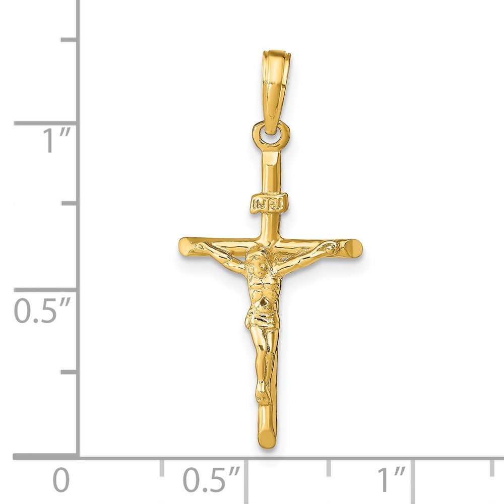 GP 14K Stick Style Crucifix Pendant