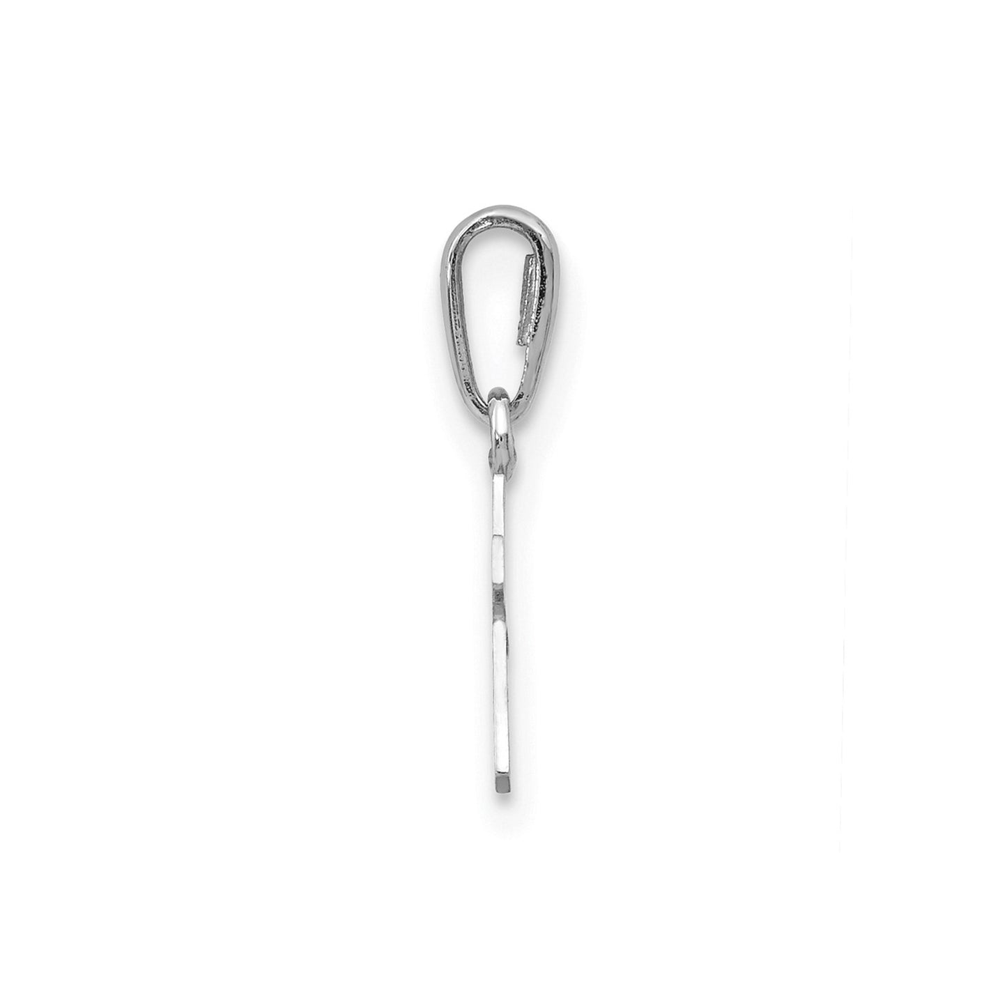 GP 14k White Gold Madi K Children's Cross Pendant