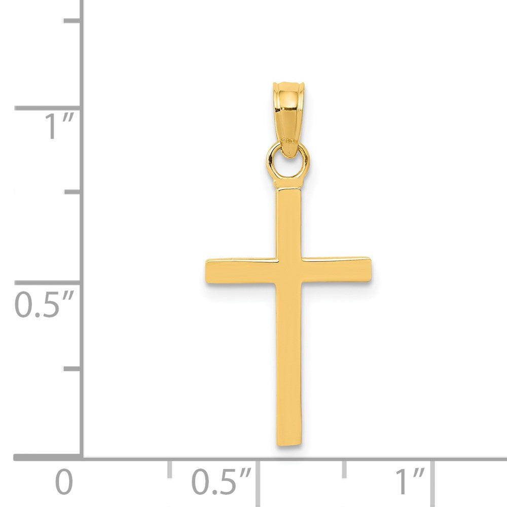 GP 14k Polished Cross Pendant