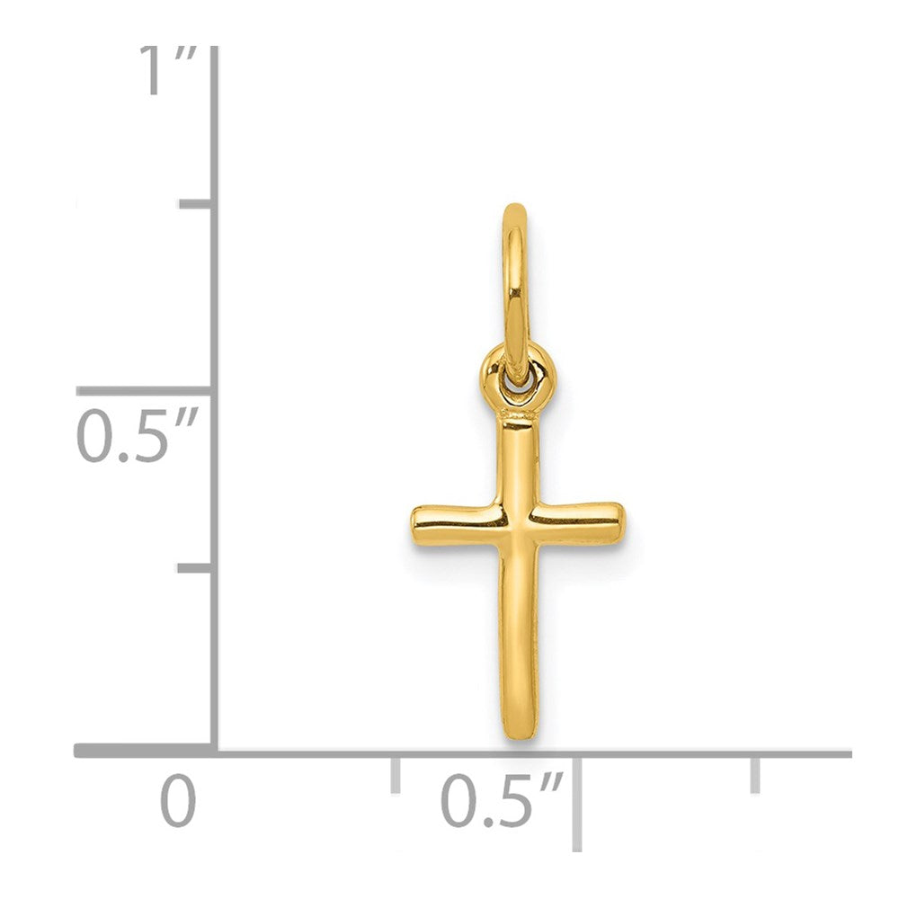 YGCM 14k Small Cross Charm