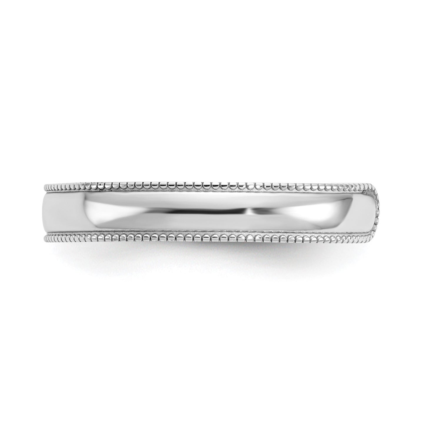 GR 14K White Gold Milgrain Adjustable Toe Ring
