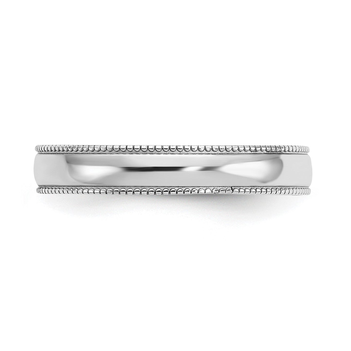 GR 14K White Gold Milgrain Adjustable Toe Ring