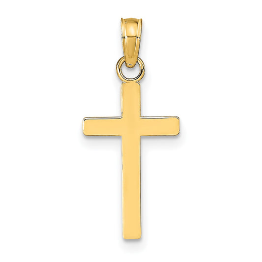 GP 14k Polished Cross Pendant