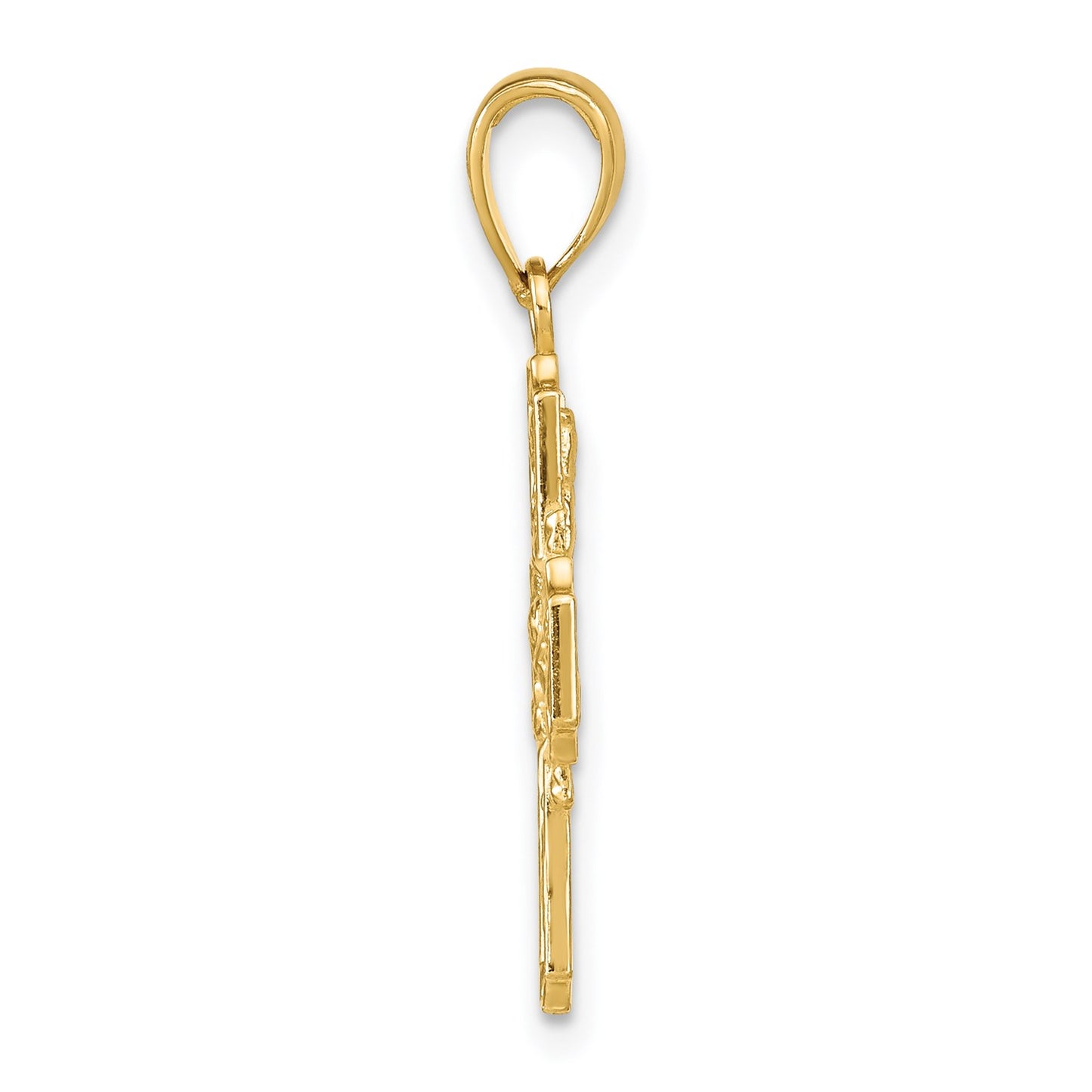 GP 14k 4-Way Medal Pendant
