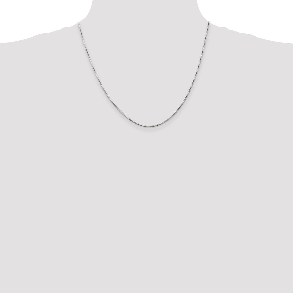 SSC Sterling Silver 1.25mm Box Chain