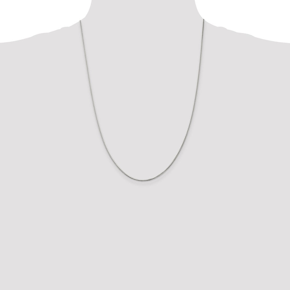 SSC Sterling Silver 1.25mm Box Chain