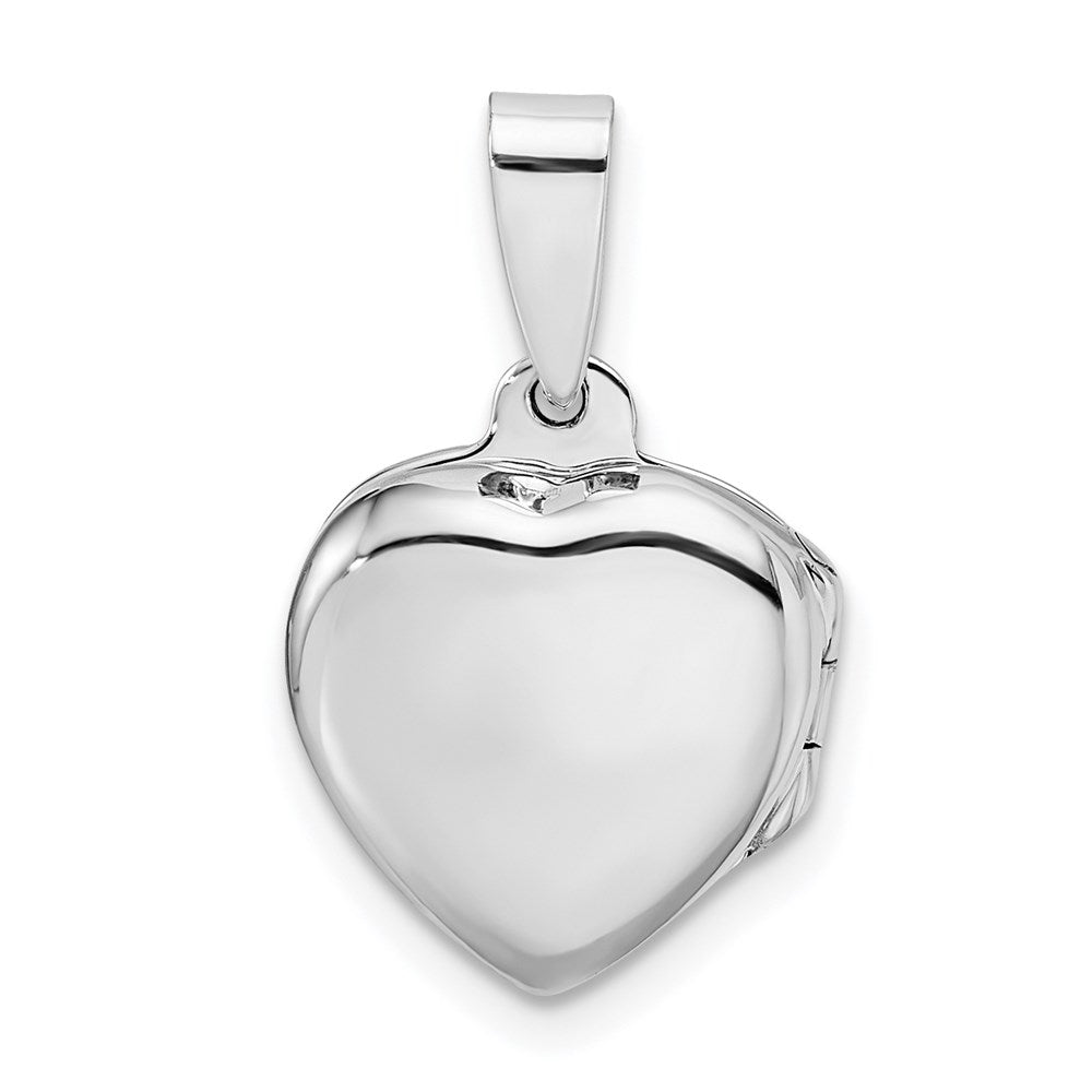 SSP Sterling Silver Polished 13mm Heart Locket