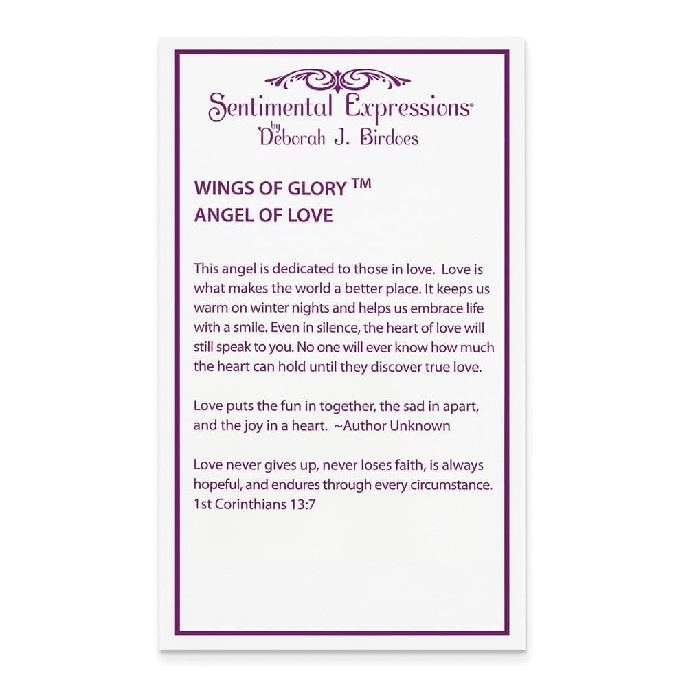 Angel of Love Necklace - deborahjbirdoesdesigns