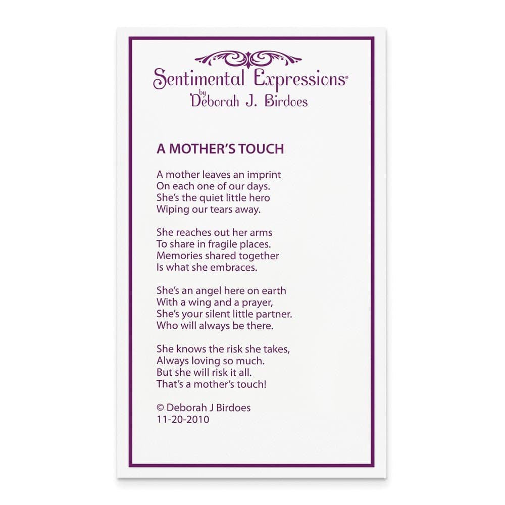 A Mother's Touch - deborahjbirdoesdesigns