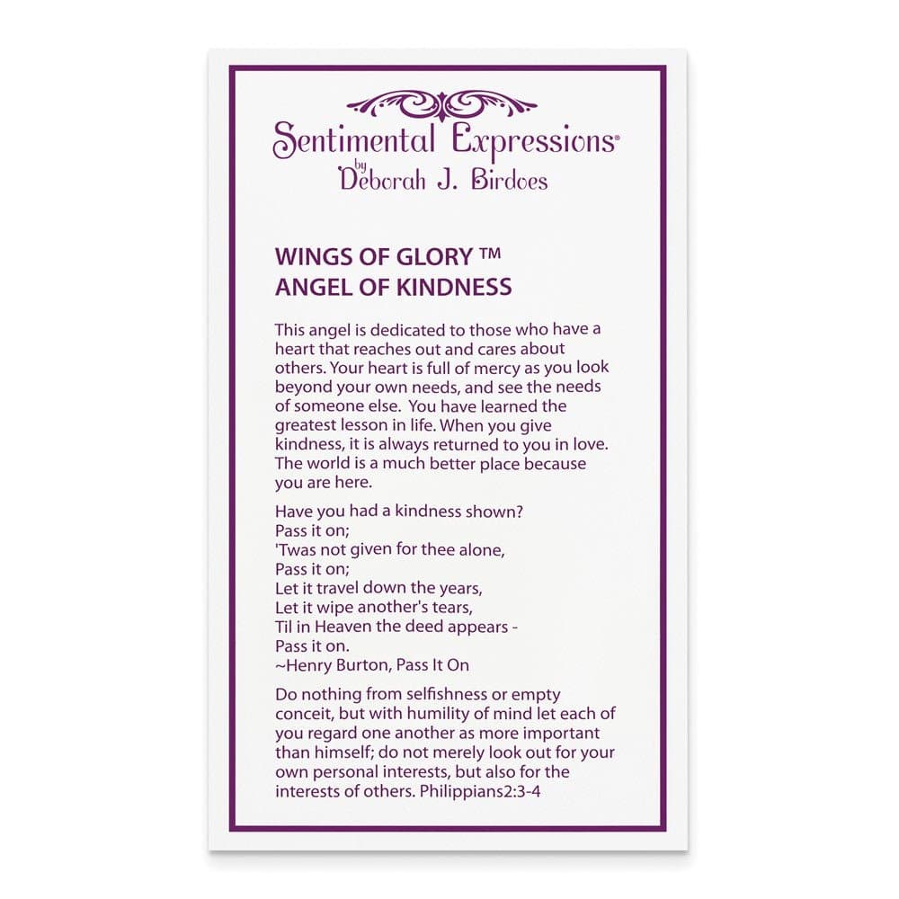 Angel of Kindness - deborahjbirdoesdesigns