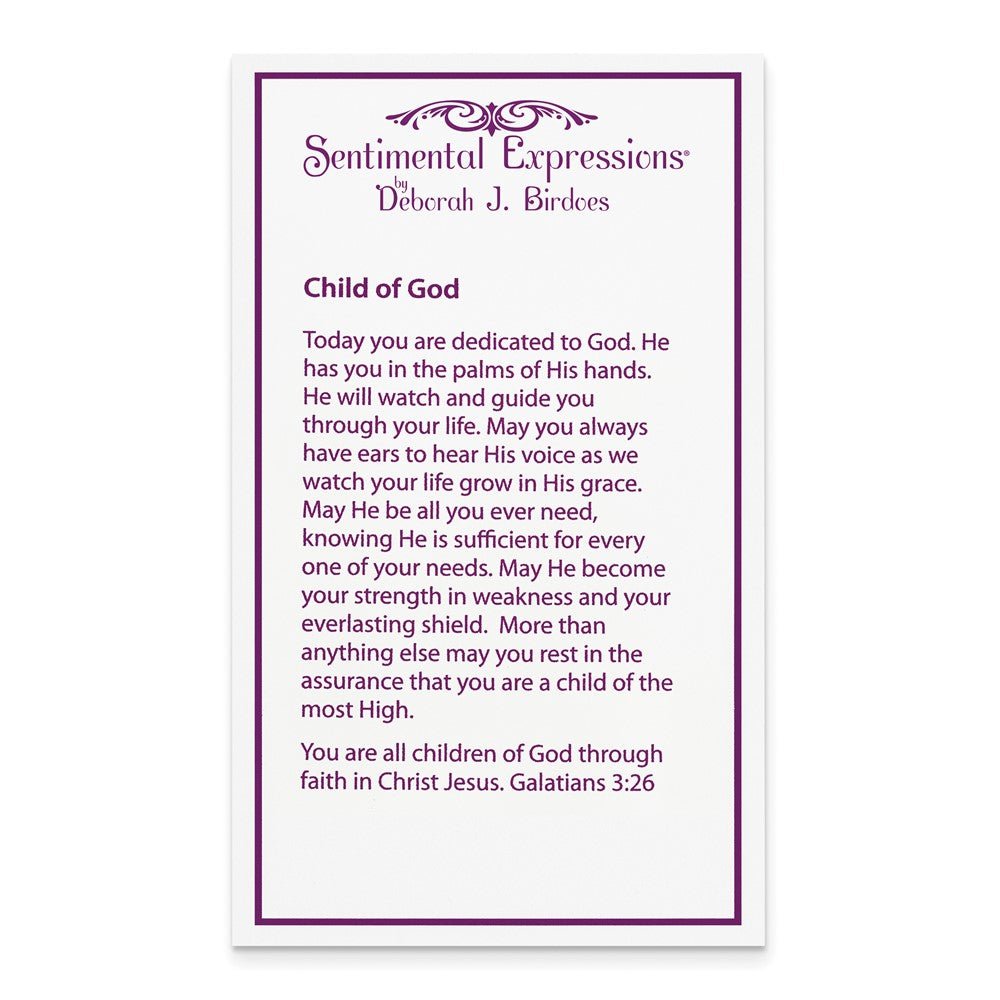 Child Of God (Girl) - deborahjbirdoesdesigns