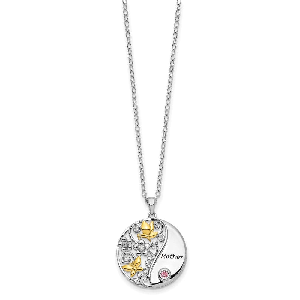 Mother Heart (Pink and Clear) - deborahjbirdoesdesigns