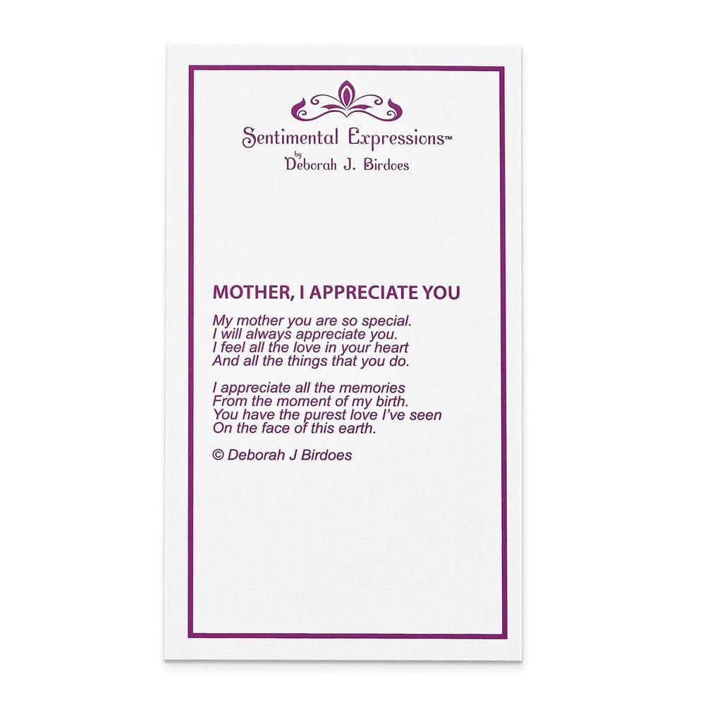 Mother Heart (Pink and Clear) - deborahjbirdoesdesigns