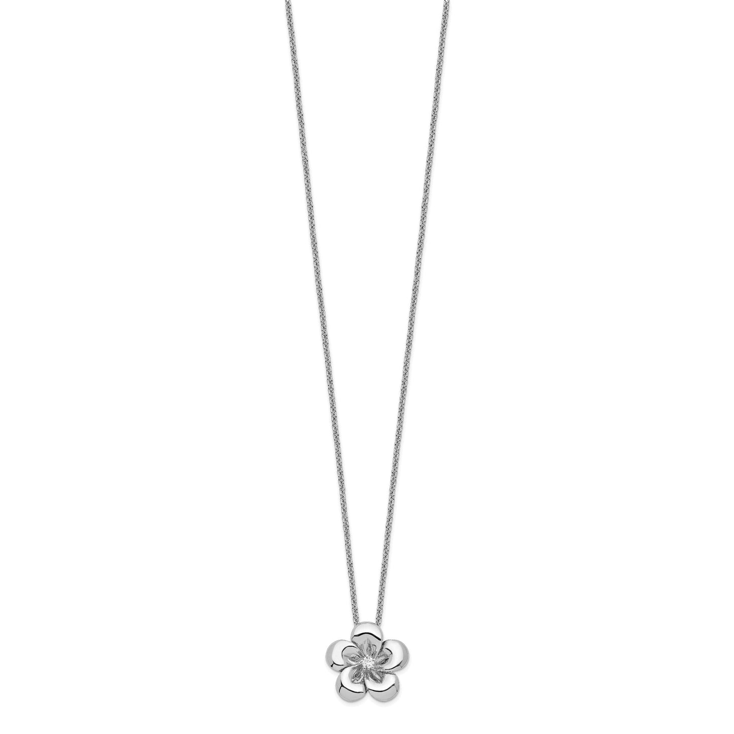 SE Be A Blessing | Rhodium Plated Sterling Silver | Sentimental Expressions