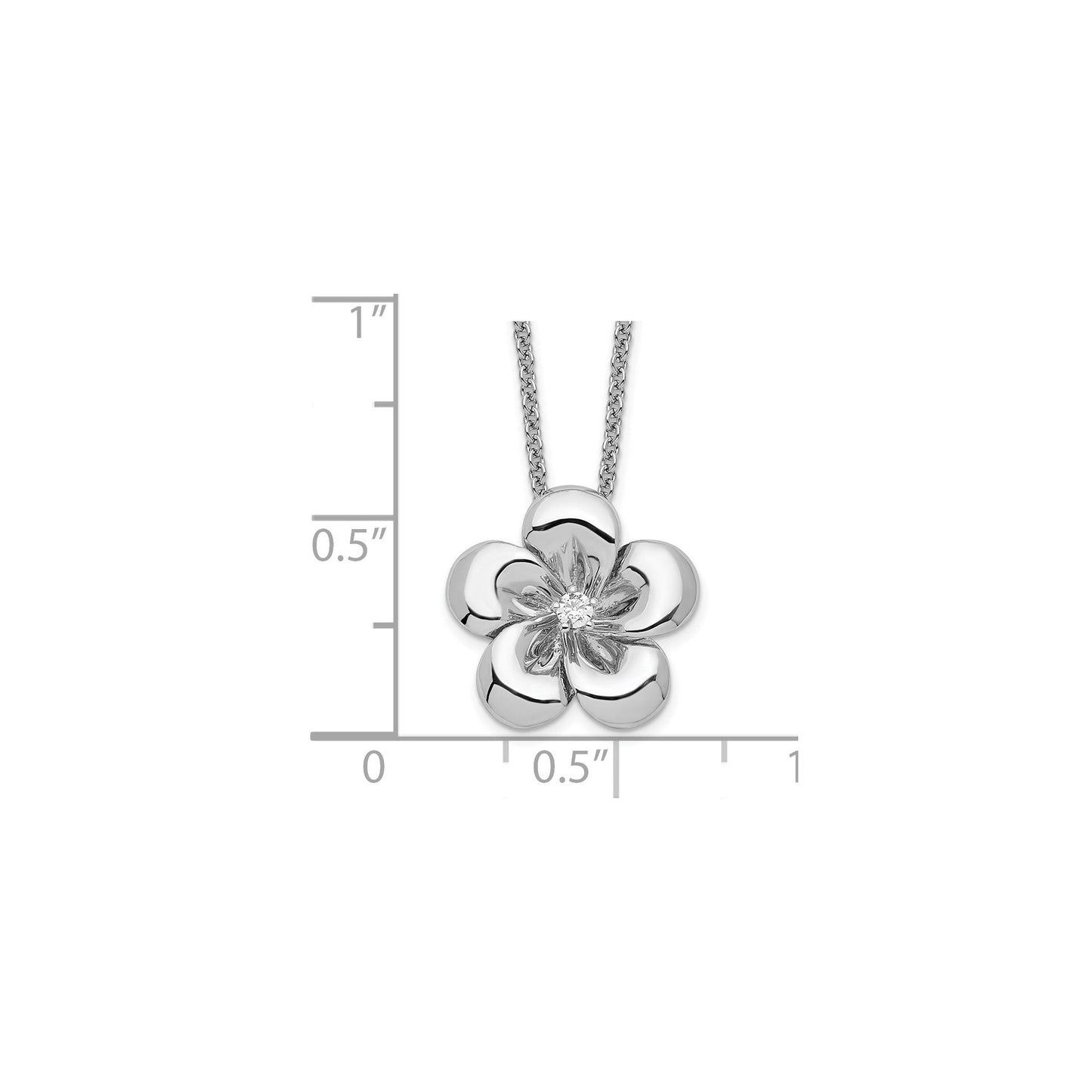 SE Be A Blessing | Rhodium Plated Sterling Silver | Sentimental Expressions