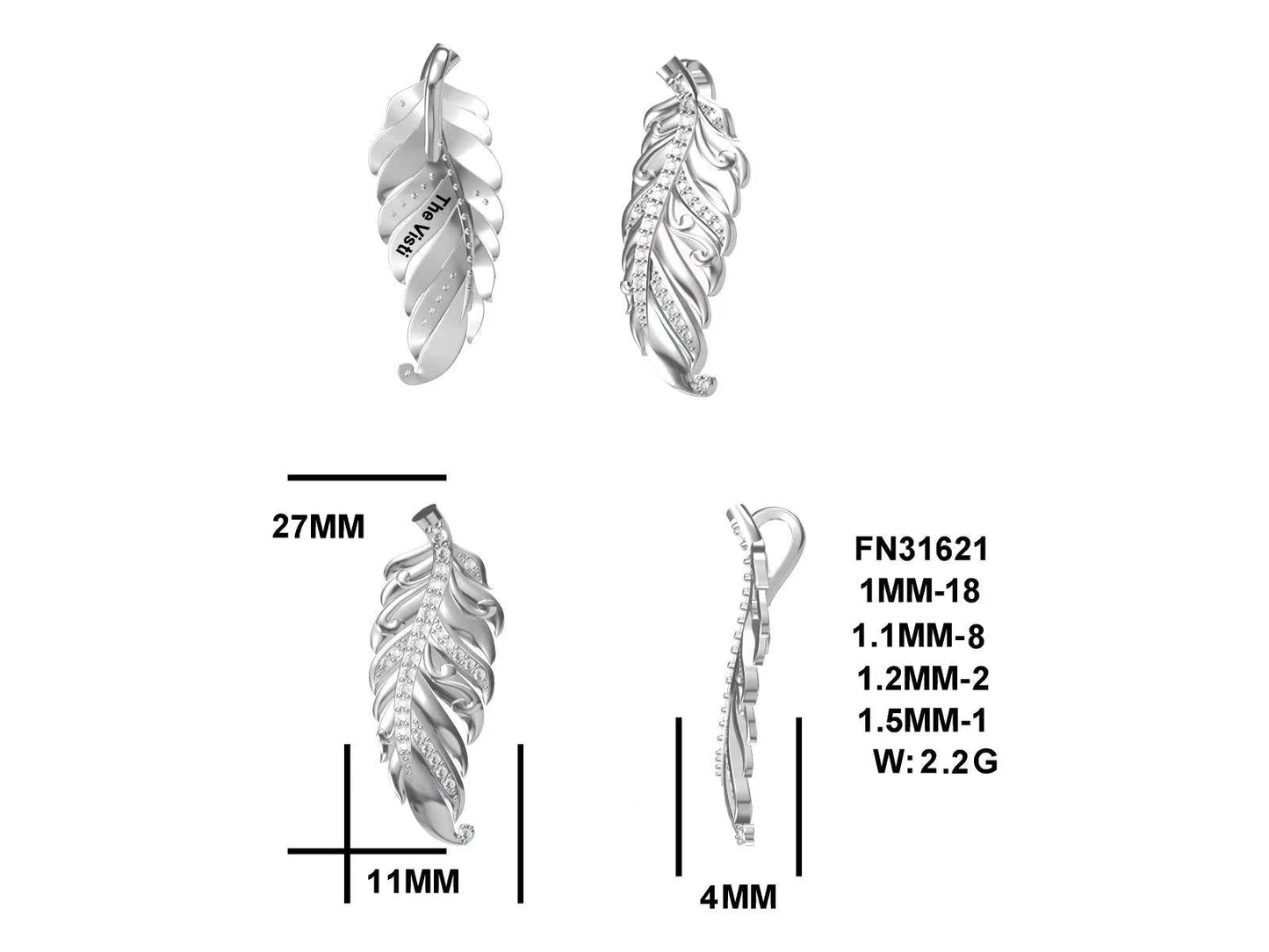 MS The Visit Pendant | Antiqued | Matte Finished Sterling Silver | | Lab Grown Sapphire Gemstones | Lasting Legacy Collection