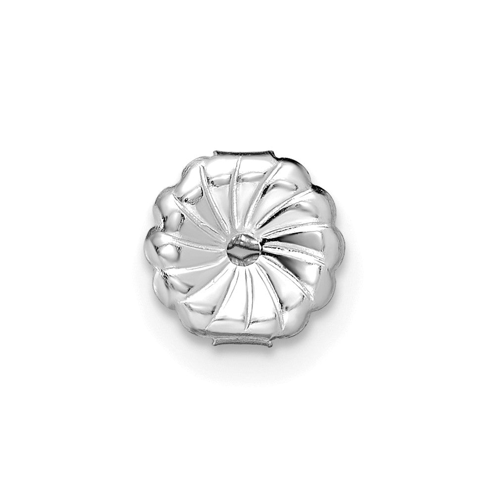 LGWE 14k White Gold 1 1/2 carat Lab Grown Diamond VS/SI+ G+ Radiant Complete Four Prong Stud Earrings