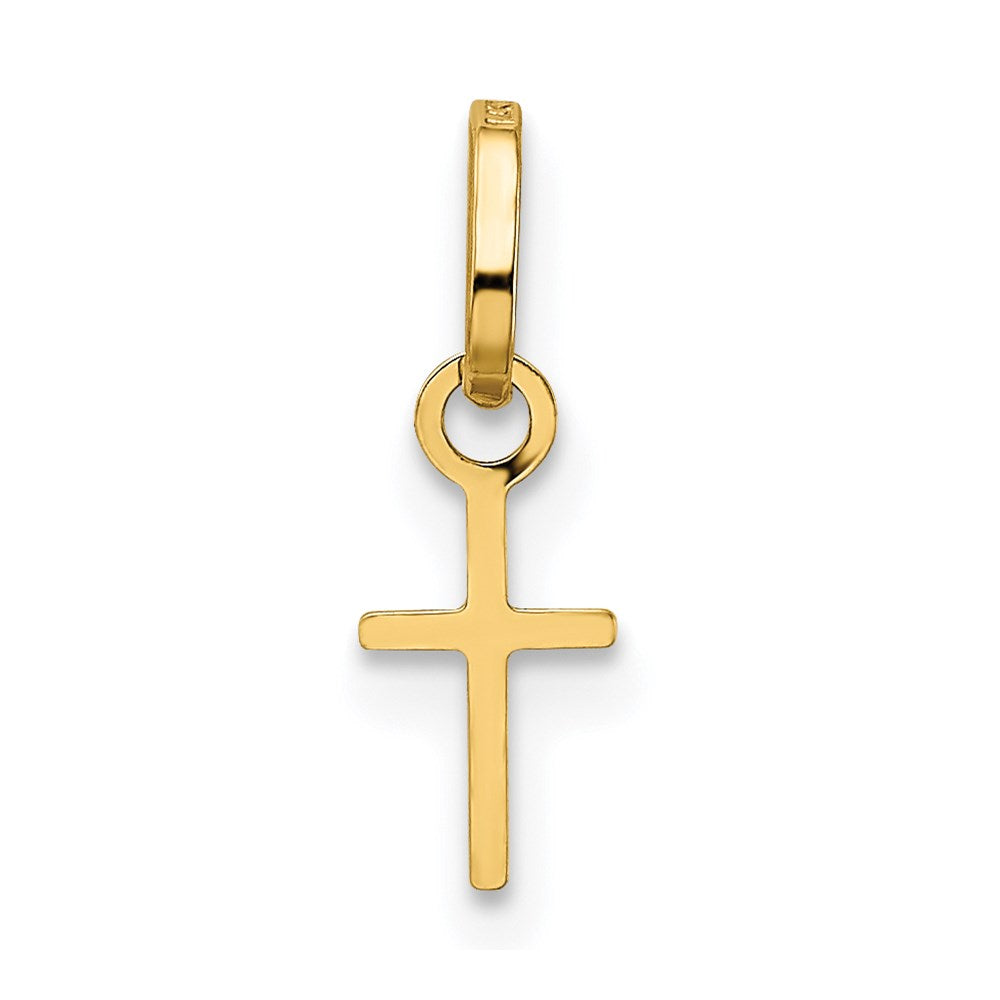 GCM 14k Tiny Cross Charm