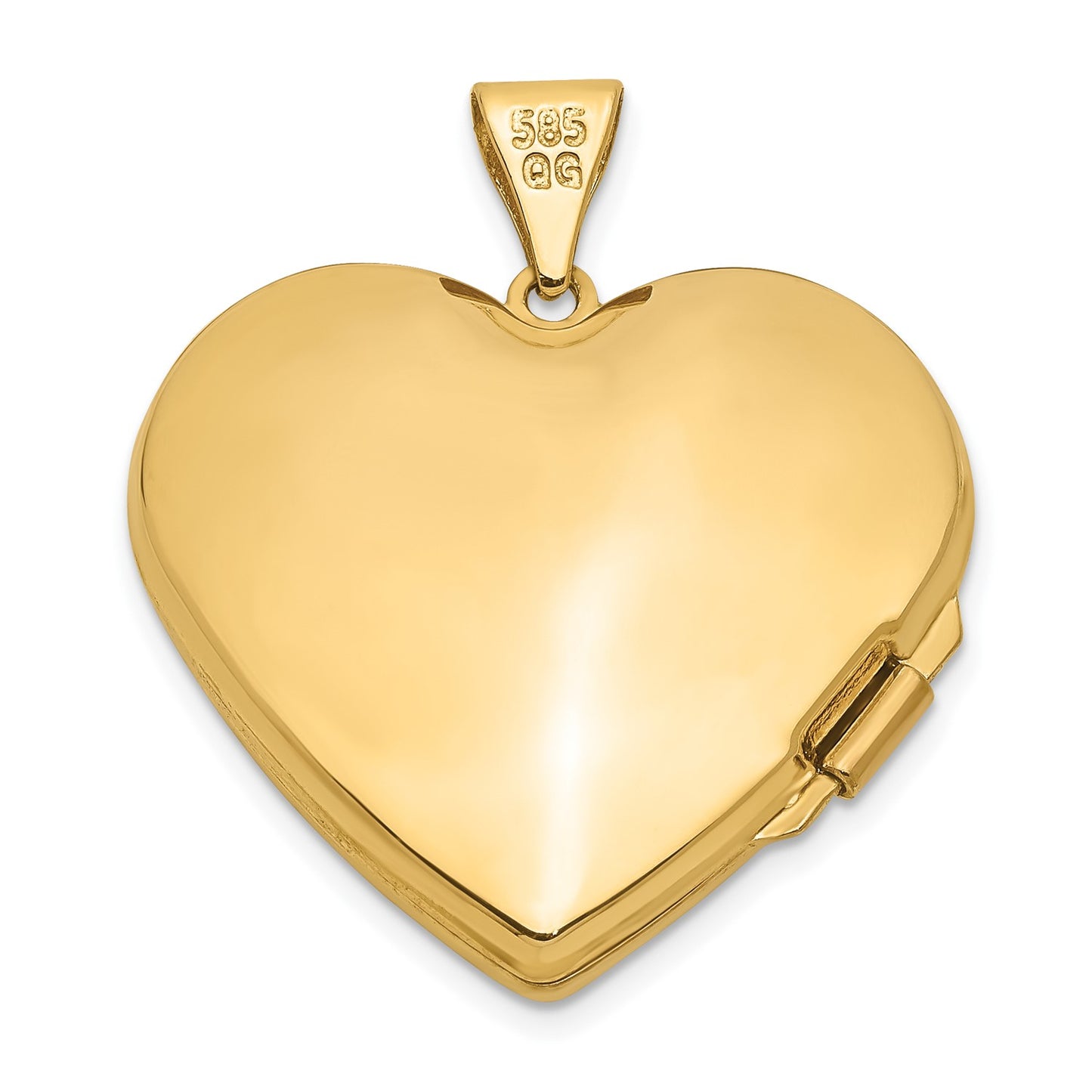 DL 14k Diamond Floral Family Heart Locket