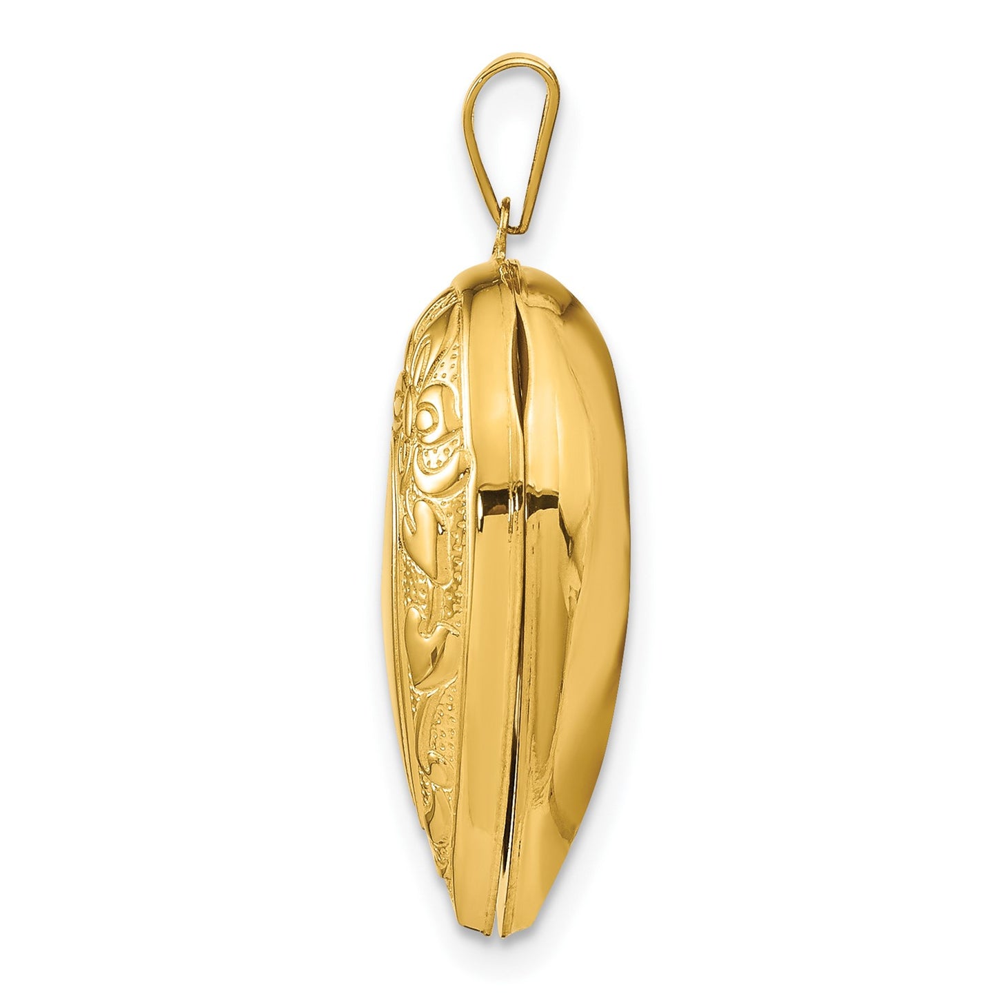 GL 14k Fancy Heart Locket