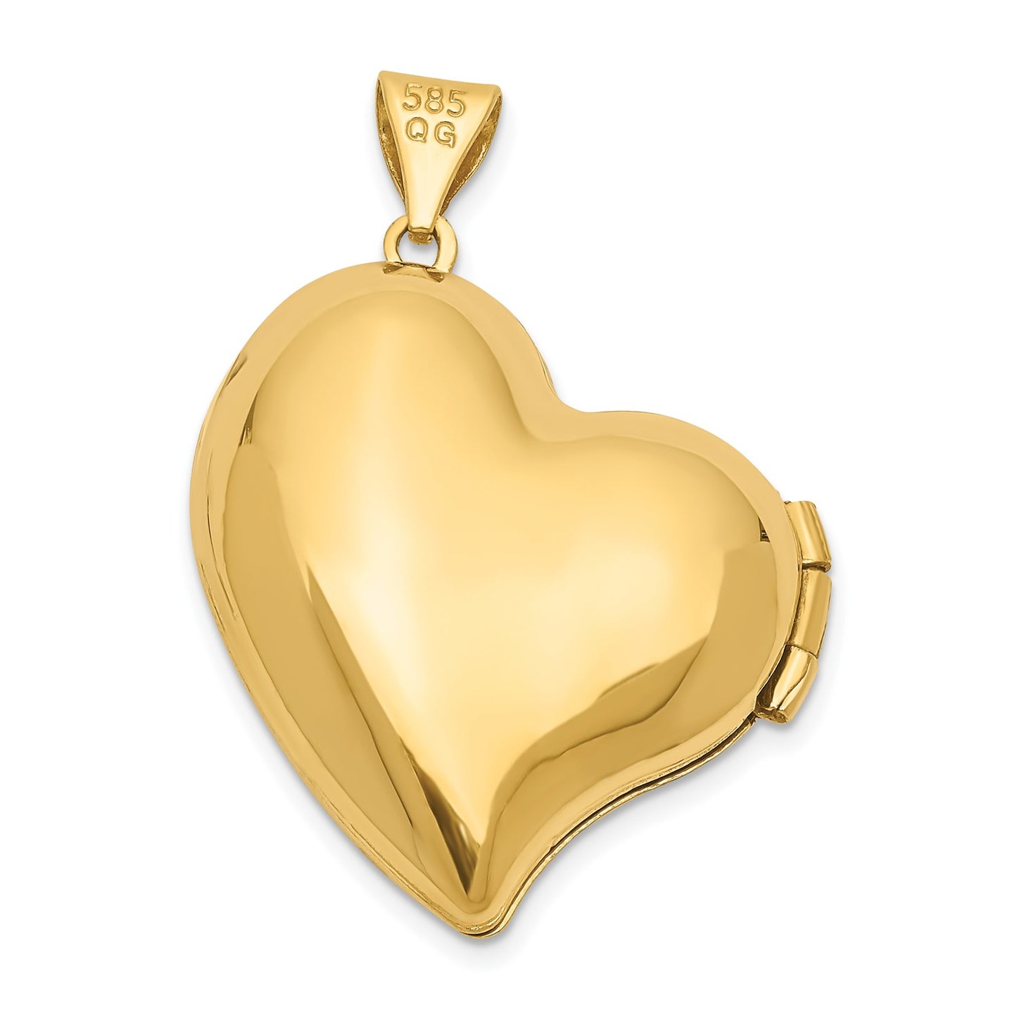 GL 14k Fancy Heart Locket