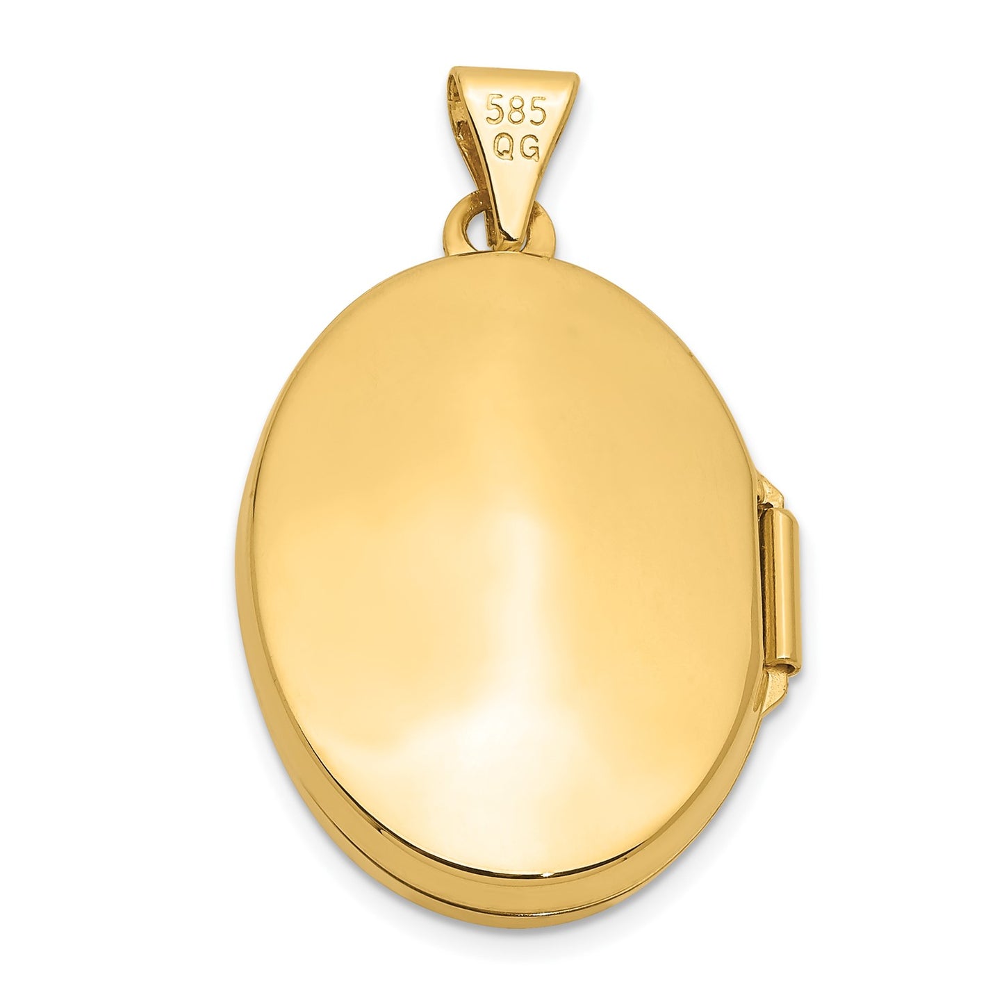 GL 14ky 21x16mm Oval Tree Locket