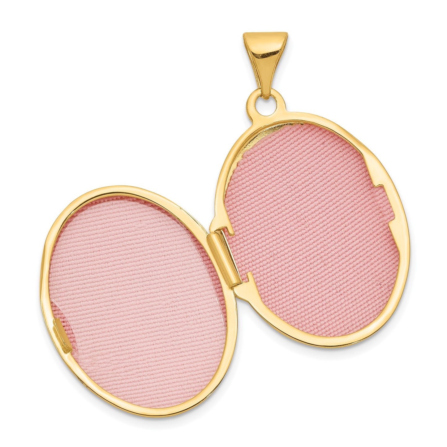 GL 14ky 21x16mm Oval Tree Locket