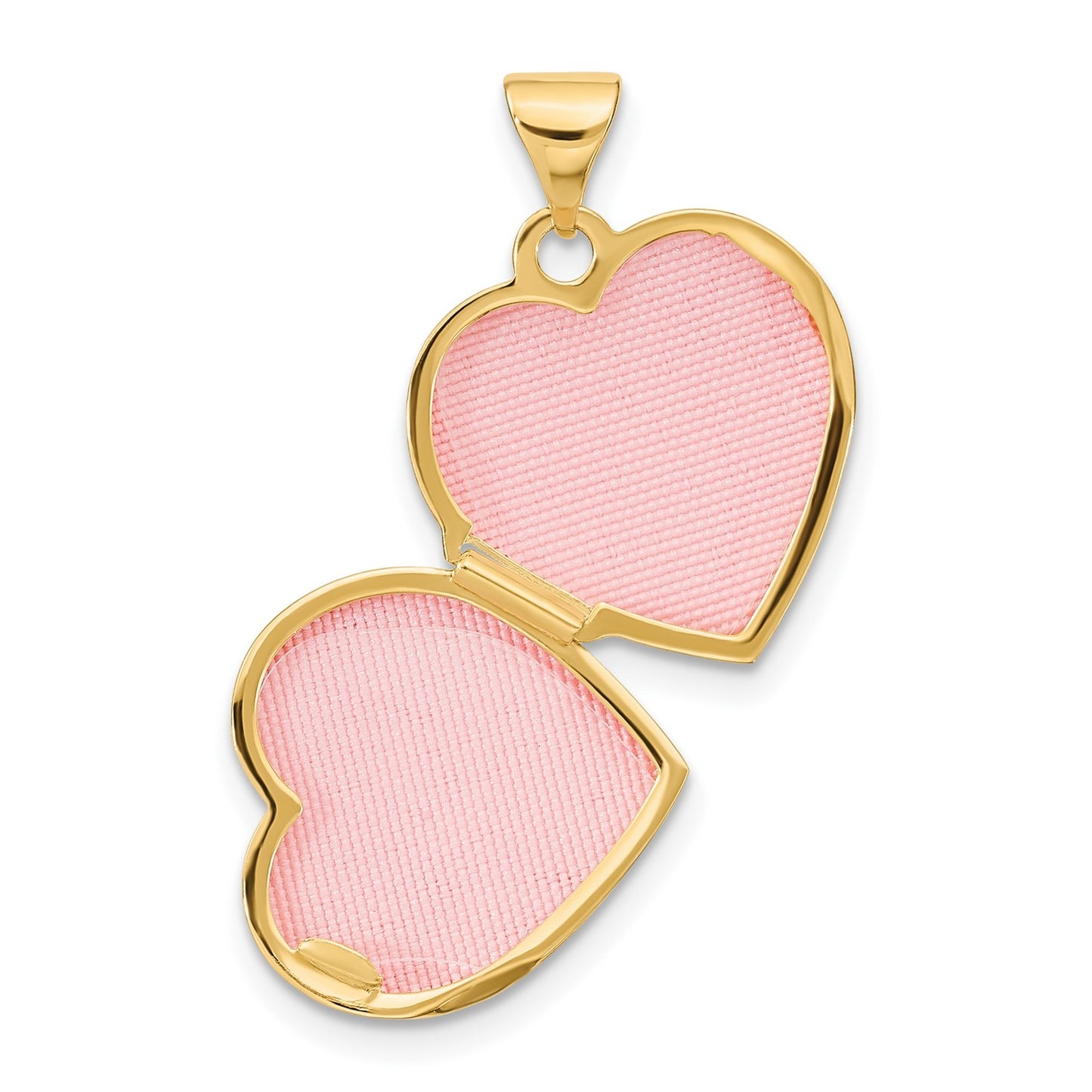 GL 14k Ruby 15mm Heart Locket
