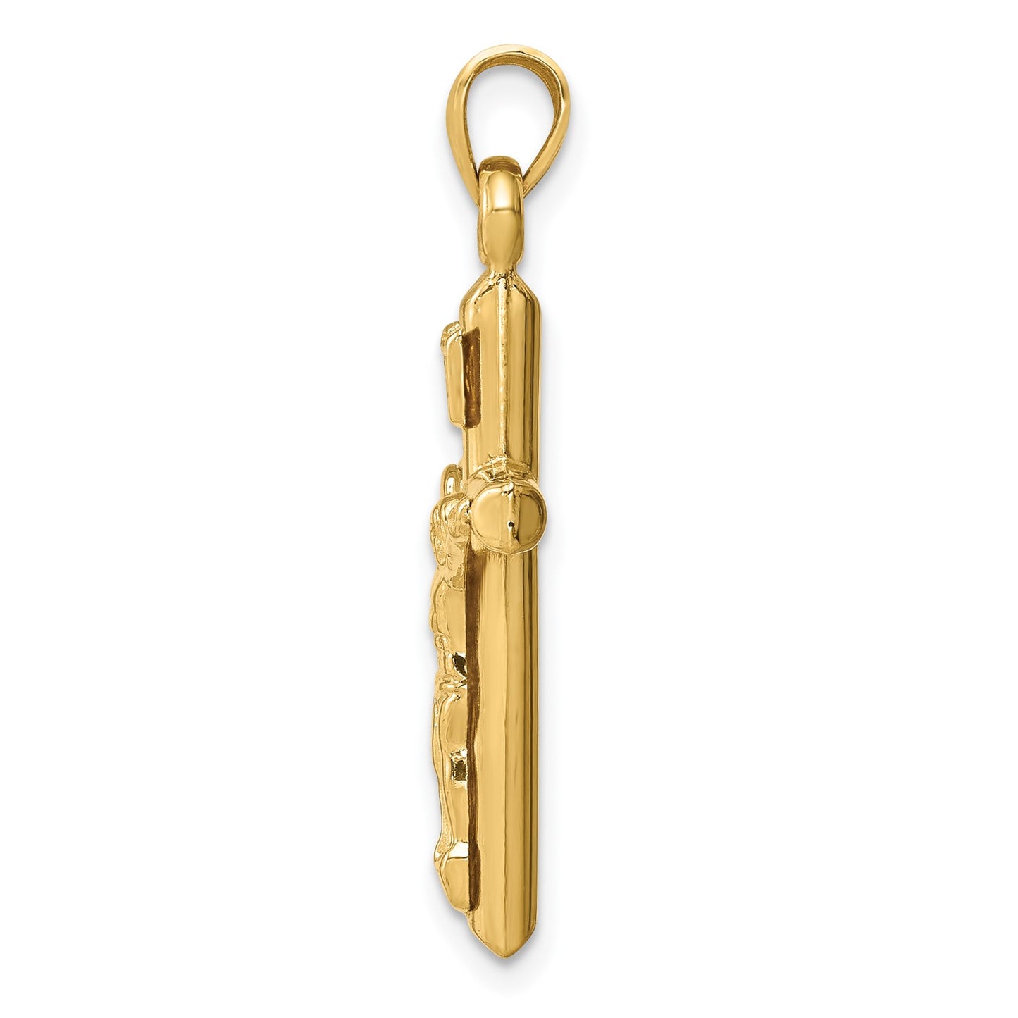 GP 14k Hollow Crucifix Pendant