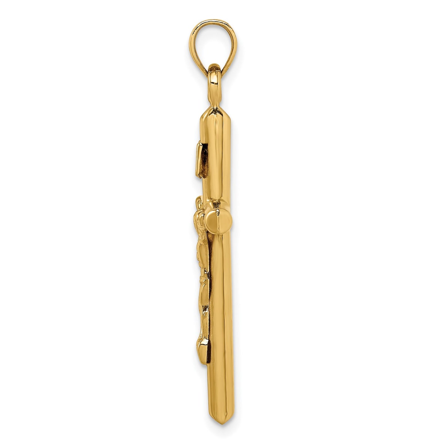 GP 14k Hollow Crucifix Pendant