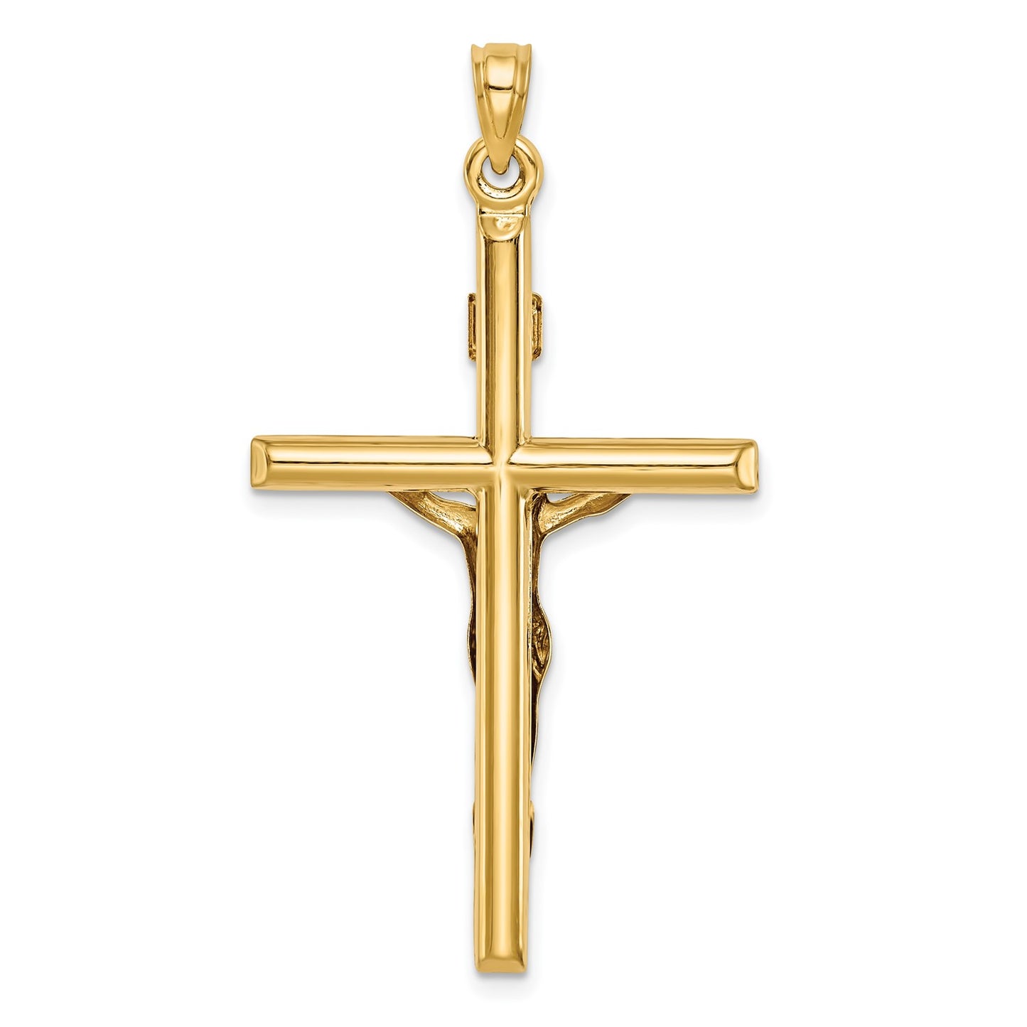 GP 14k Hollow Crucifix Pendant