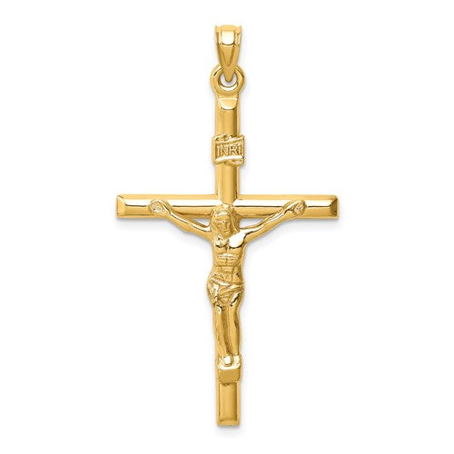 YGP 14k Hollow Crucifix Pendant