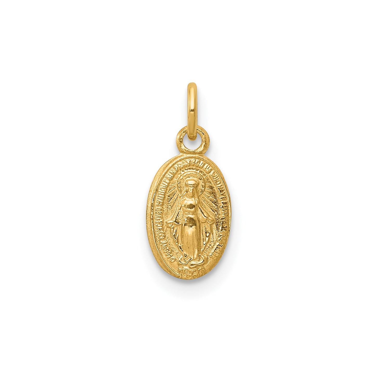 GP 14k Miraculous Medal Charm