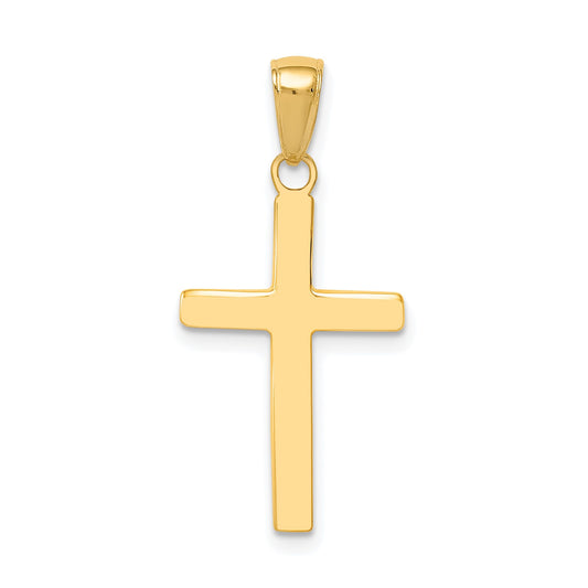 GCH 14k Polished Cross Charm