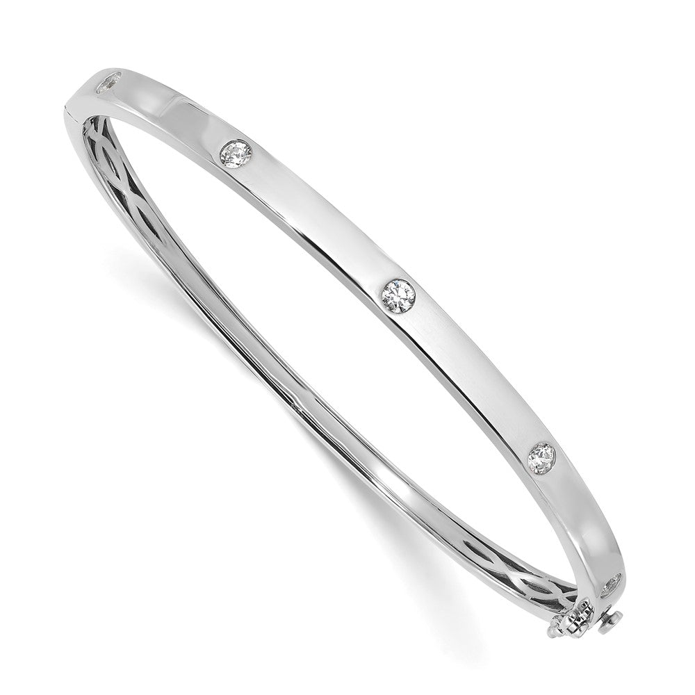 White Gold Lab Grown Diamond Bracelets