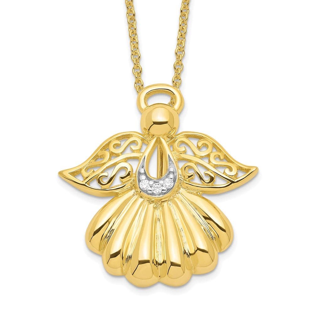10K & 14K Gold Necklaces