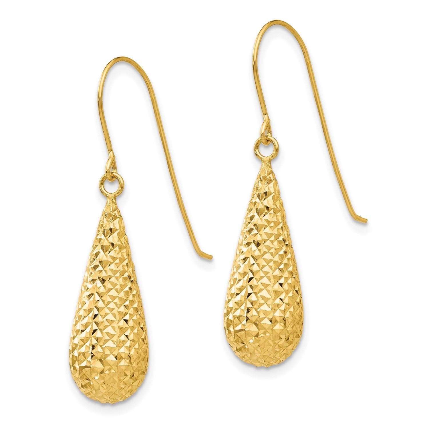 14K Yellow Gold Earrings