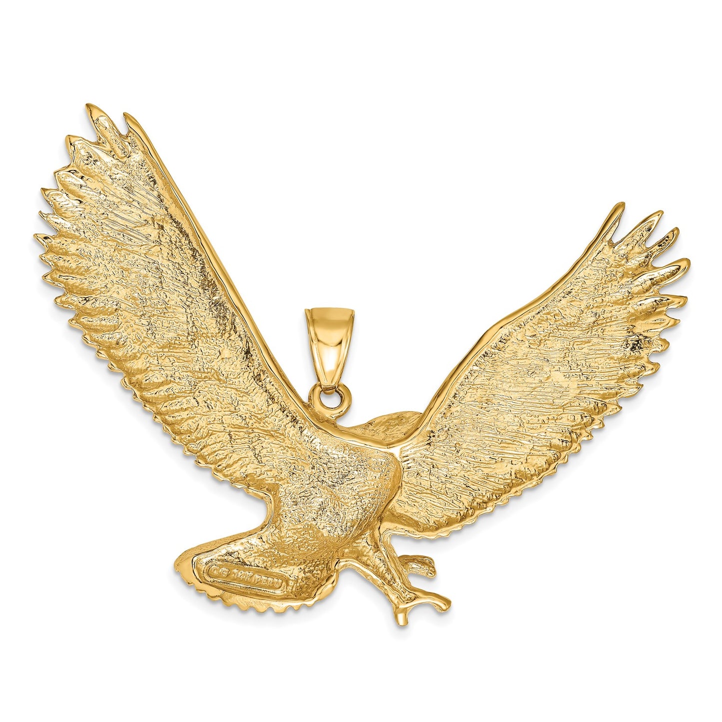 10k Eagle Pendant