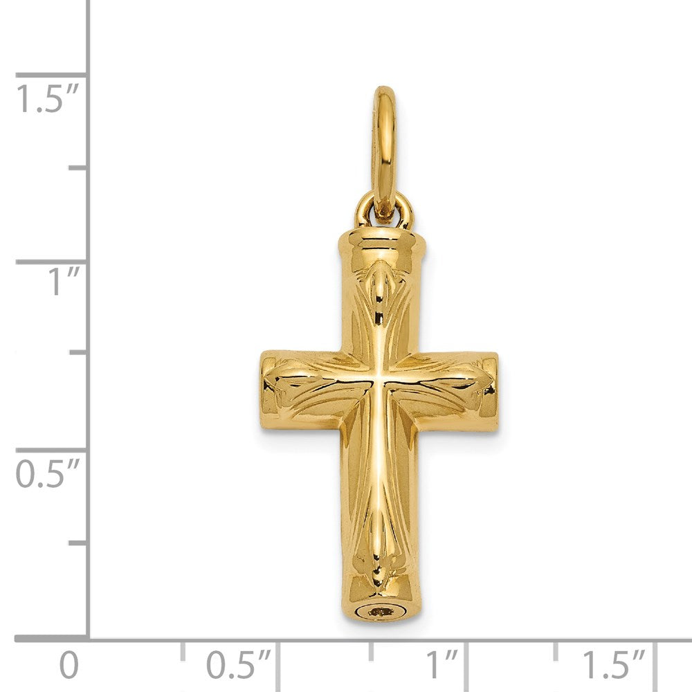 Sentimental Expressions 14K Cross Ash Holder Pendant