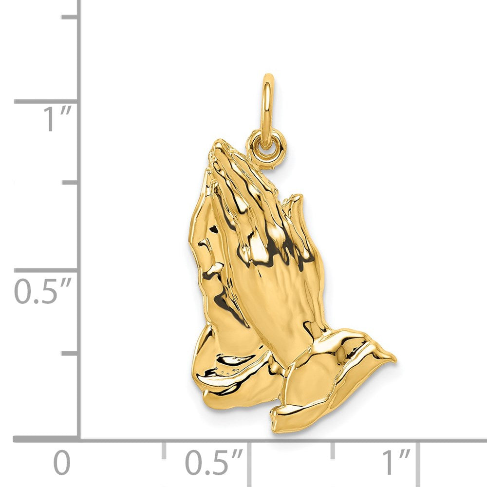 GP 14k Praying Hands Pendant